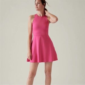 Athleta Conscious Salvia Pink Mini Athletic Dress - S